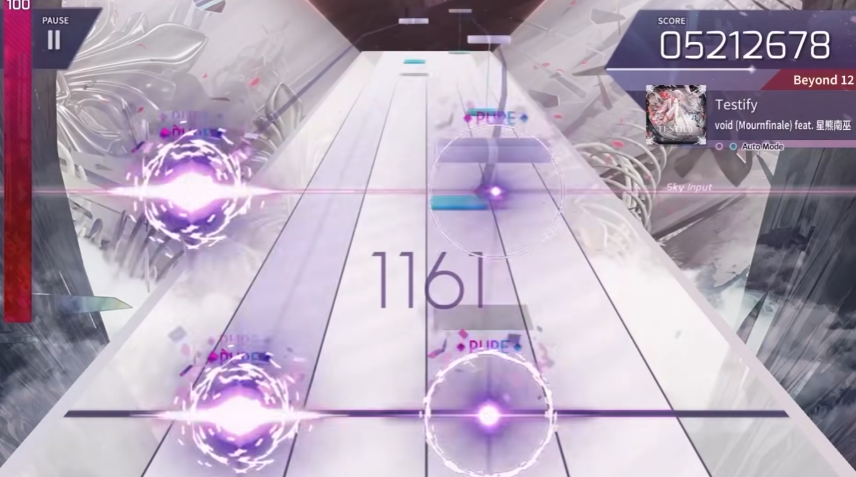 arcaea判定區(qū)間ms值介紹 arcaea的ms值判定類型截圖
