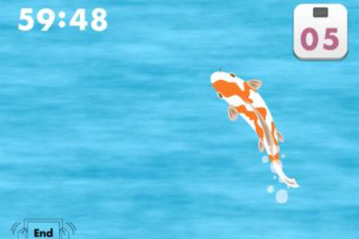 小貓玩的平板抓魚游戲叫什么