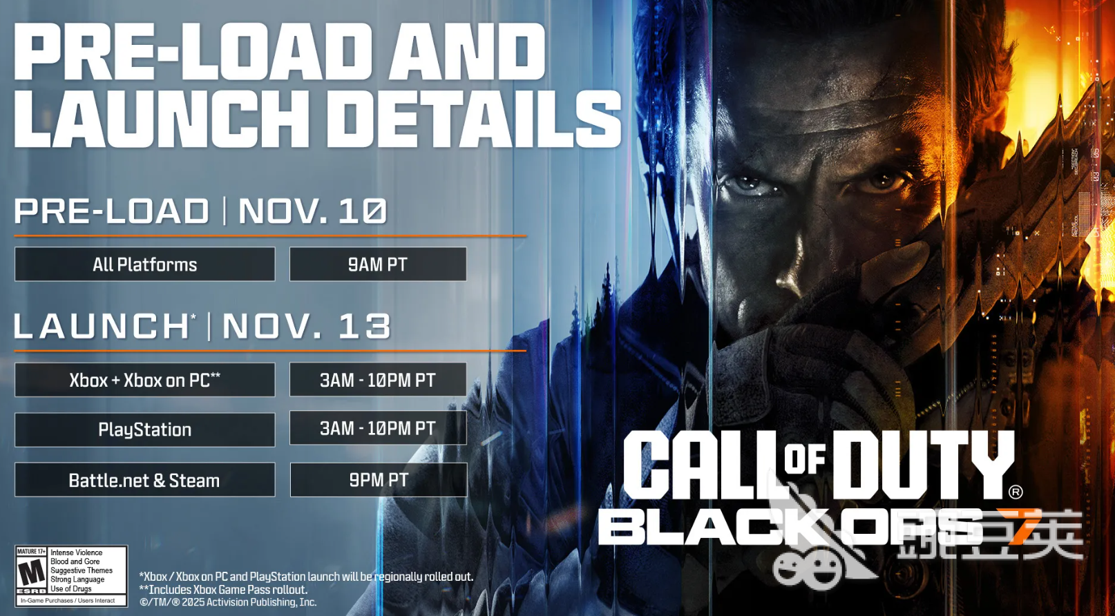 COD22全球解鎖時間表公布 各區(qū)上線時間一覽截圖