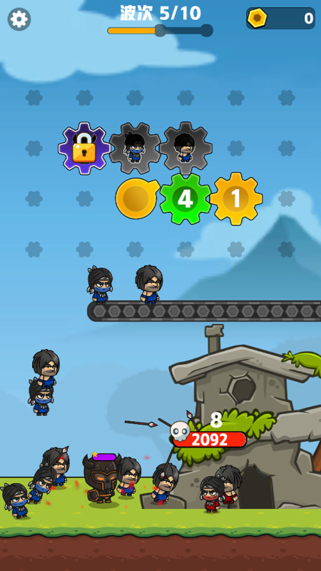 有一款闖關(guān)游戲有齒輪有哪些